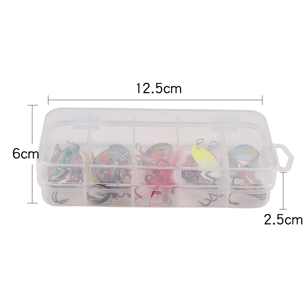 CASTFUN 10PC With Free Box 2-4g Artificial Bait Metal Baits Spoon Fishing Lure Hard Baits Fishing Metal Spinner Fishing Hook
CASTFUN 10PC With Free Box 2-4g Artificial Bait Metal Baits Spoon Fishing Lure Hard Baits Fishing Metal Spinner Fishing Hook
