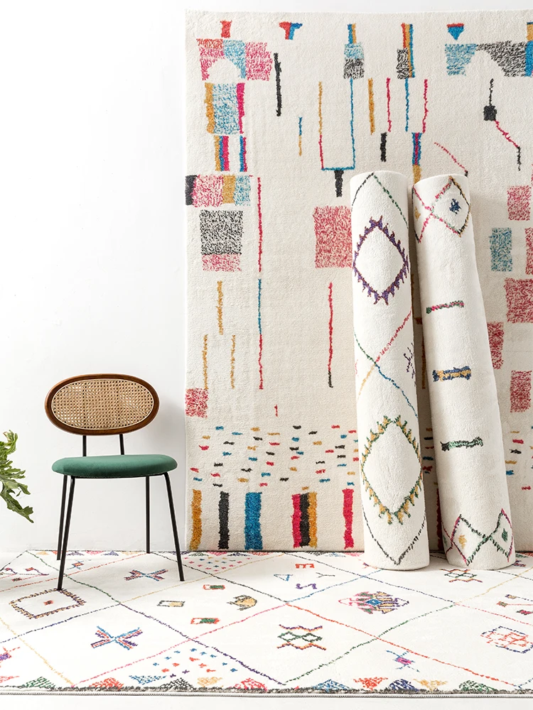 Nordic Morocco Carpet for Living Room Shaggy Home Soft Rug for Bedroom Decor Bedside Coffee Table Mat Fluffy Carpet Kid Room Rug
Nordic Morocco Carpet for Living Room Shaggy Home Soft Rug for Bedroom Decor Bedside Coffee Table Mat Fluffy Carpet Kid Room Rug