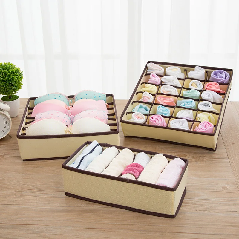 Storage Boxes Underwear Divider Drawer Lidded Closet Organizer Ropa Interior Organizador for Ties Socks Shorts Bra Organizador
Storage Boxes Underwear Divider Drawer Lidded Closet Organizer Ropa Interior Organizador for Ties Socks Shorts Bra Organizador