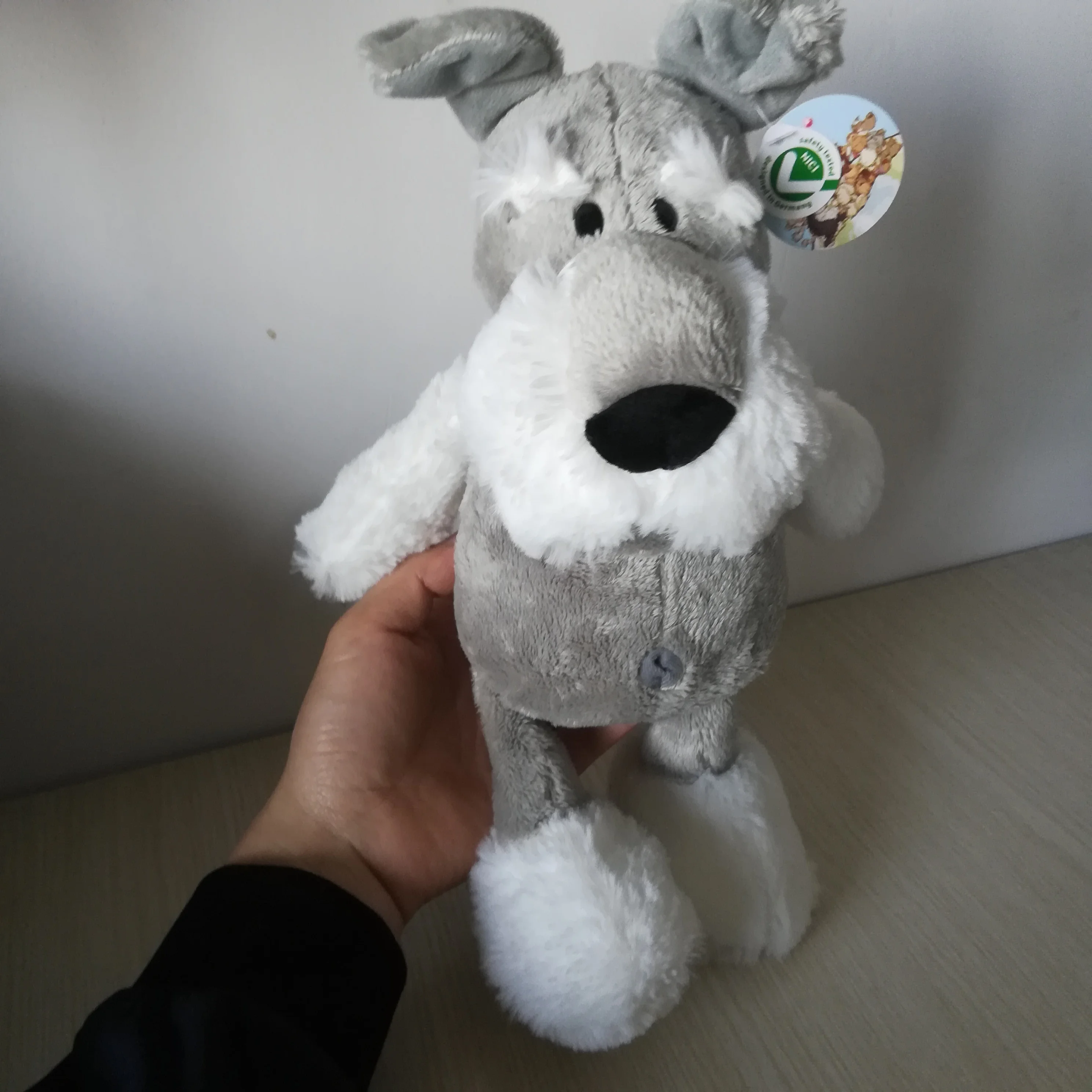 high quality goods lovely cartoon dog gray Schnauzer plush toy about 35cm soft doll kid's toy Christmas gift b1745
high quality goods lovely cartoon dog gray Schnauzer plush toy about 35cm soft doll kid's toy Christmas gift b1745