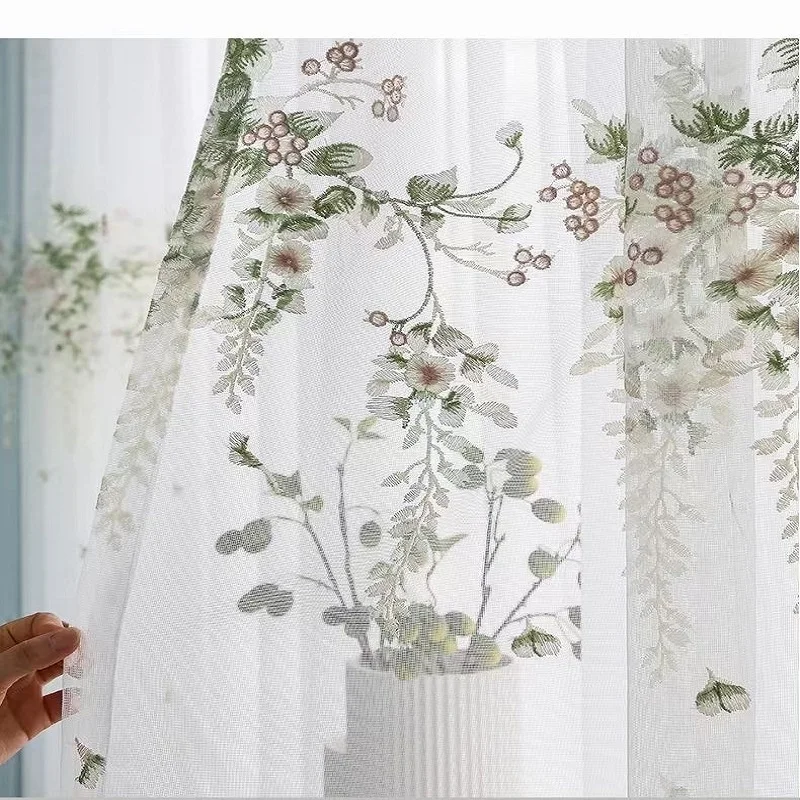 Europe Style Curtains for Living Room Bedroom Tulle Modern Flowers Sheer Curtain Window Treatment White Voile Drapes Home Decor
Europe Style Curtains for Living Room Bedroom Tulle Modern Flowers Sheer Curtain Window Treatment White Voile Drapes Home Decor