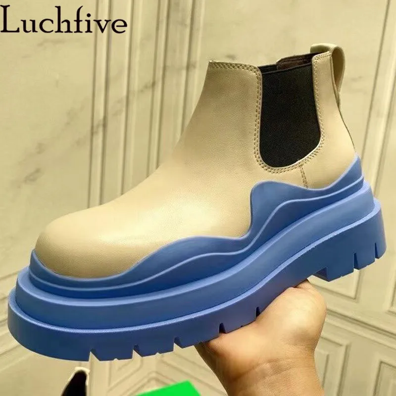 Autumn New Fashion Knight Boots Woman Round toe Thick Sole Elastic Slip on Leather Ankle Boots 2021 Hot Sale Botas de Mujer
Autumn New Fashion Knight Boots Woman Round toe Thick Sole Elastic Slip on Leather Ankle Boots 2021 Hot Sale Botas de Mujer