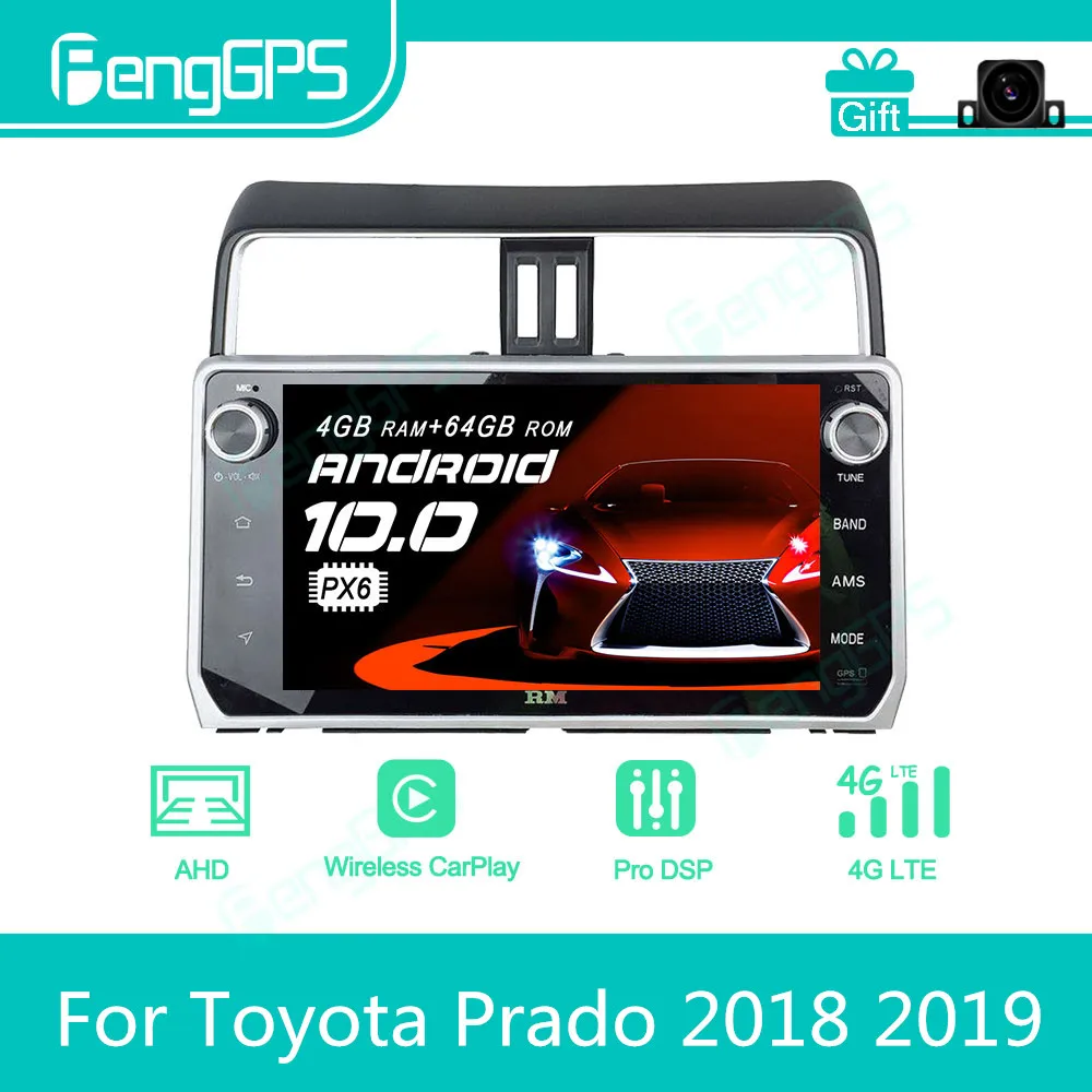 Автомагнитола для Toyota Land Cruiser Prado 150, 2018, 2019, 2020, Android, стерео, мультимедийный плеер, 2 Din, Авторадио, GPS-навигация, экран
Автомагнитола для Toyota Land Cruiser Prado 150, 2018, 2019, 2020, Android, стерео, мультимедийный плеер, 2 Din, Авторадио, GPS-навигация, экран