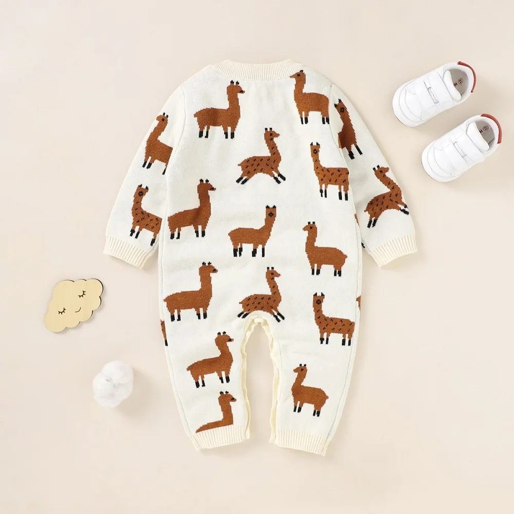 Newborn Baby Romper Infant Baby Knited Outfits Long Sleeve Jumpsuit For Boys Girls One Piece Overall For Kids
Newborn Baby Romper Infant Baby Knited Outfits Long Sleeve Jumpsuit For Boys Girls One Piece Overall For Kids