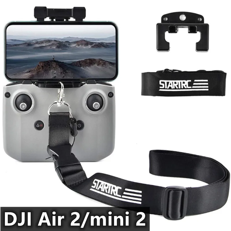 DJI Air 2 Lanyard Bracket Remote Controller NeckStrap with Fixed Clip For DJI Mavic Air 2 / Mavic Mini 2 Drone Accessories
DJI Air 2 Lanyard Bracket Remote Controller NeckStrap with Fixed Clip For DJI Mavic Air 2 / Mavic Mini 2 Drone Accessories