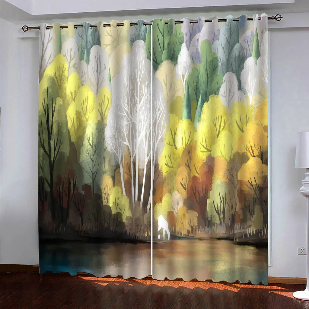 3D blackout cortina customize animal curtains for living room bedroom cortina HD printing decoration
3D blackout cortina customize animal curtains for living room bedroom cortina HD printing decoration