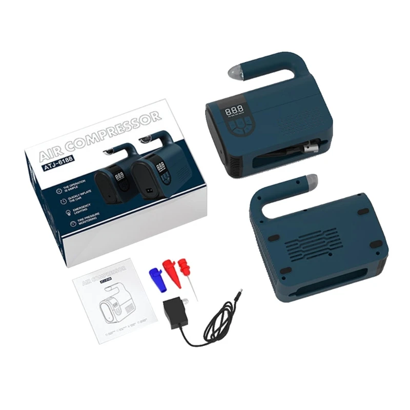Multipurpose Inflator Tools Light Weight Car Tire Air Pump 12V/120W Wireless Air Compressor Vehicle Accessories
Multipurpose Inflator Tools Light Weight Car Tire Air Pump 12V/120W Wireless Air Compressor Vehicle Accessories