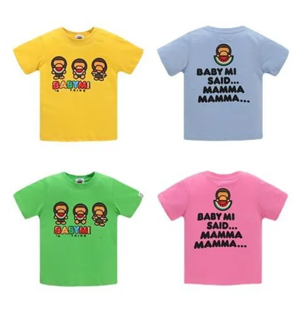 New Kids Boy Girls Animal Eat Watermelon Pattern Printed Summer Short Shirts Tops Tee Hip Hop Style Children Clothes
New Kids Boy Girls Animal Eat Watermelon Pattern Printed Summer Short Shirts Tops Tee Hip Hop Style Children Clothes