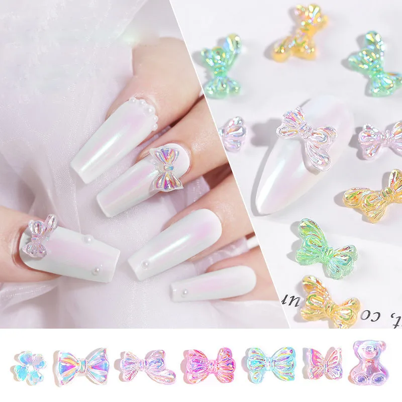 10 шт., Аврора, Бабочка, бант, цветок, медведь, 3D дизайн ногтей, украшения, лак для ногтей, УФ-гель, DIY украшения, аксессуары для дизайна маникюра
10 шт., Аврора, Бабочка, бант, цветок, медведь, 3D дизайн ногтей, украшения, лак для ногтей, УФ-гель, DIY украшения, аксессуары для дизайна маникюра