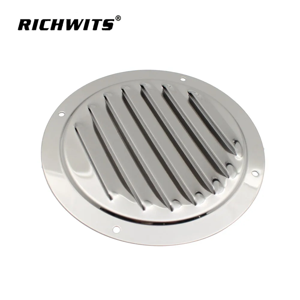4" 5" Stainless Steel Round Air Vent Louver Vent Grille Ventilation For Yacht Boat Rv Accessories Camping Car Camper Van Parts
4" 5" Stainless Steel Round Air Vent Louver Vent Grille Ventilation For Yacht Boat Rv Accessories Camping Car Camper Van Parts
