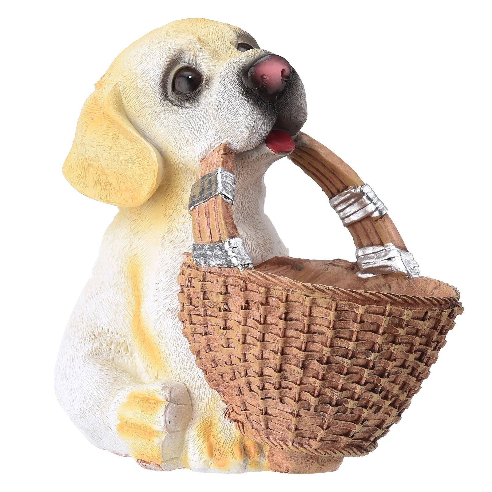 Storage Ornaments Simulation Statue Basket Dog Figurine Home Decoration Gift Figurines Entrance Cute Pet Desktop Pendant Puppy
Storage Ornaments Simulation Statue Basket Dog Figurine Home Decoration Gift Figurines Entrance Cute Pet Desktop Pendant Puppy