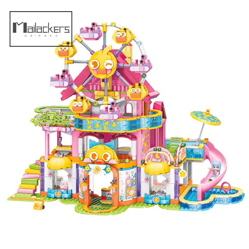 Friends City House Summer Holiday Villa Castle Building Blocks Sets Figures Swimming Pool DIY Toys for Kids Girls Birthday Gift
Friends City House Summer Holiday Villa Castle Building Blocks Sets Figures Swimming Pool DIY Toys for Kids Girls Birthday Gift