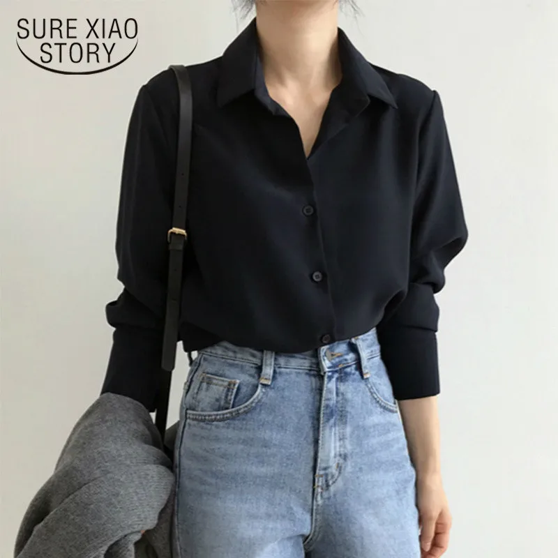 Clothes Female Blusas Shirts Size Classic Simple New Tops Plus Lady Style 50 Chiffon Blouse Sleeve Loose 6830 Long Women's Shirt
Clothes Female Blusas Shirts Size Classic Simple New Tops Plus Lady Style 50 Chiffon Blouse Sleeve Loose 6830 Long Women's Shirt