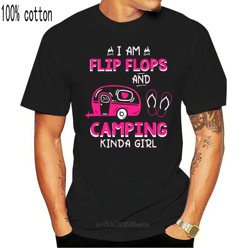 New Men Funny T Shirt Fashion tshirt I Am Flip Flops And Camping Kinda Girl Black Version Women t-shirt
New Men Funny T Shirt Fashion tshirt I Am Flip Flops And Camping Kinda Girl Black Version Women t-shirt
