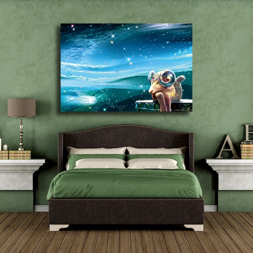 Artistic Print Drawing Aries Constellation Art Picture Family Decorative Painting Frame Canvas Decor Poster Living Room SP0004
Artistic Print Drawing Aries Constellation Art Picture Family Decorative Painting Frame Canvas Decor Poster Living Room SP0004
