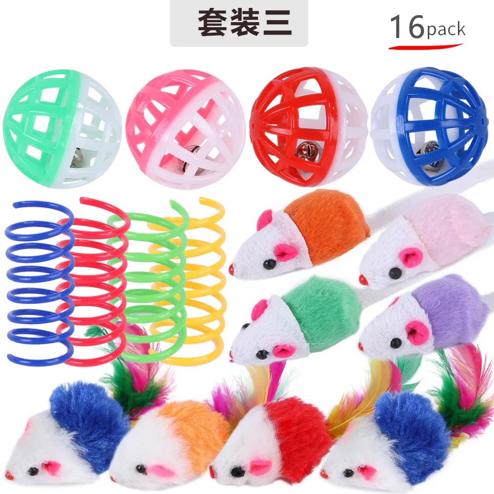 Suit 3 B99437 Pet Cat Toy Set 21 Pieces of Cat Channel Funny Cat Stick Plush Mouse
Suit 3 B99437 Pet Cat Toy Set 21 Pieces of Cat Channel Funny Cat Stick Plush Mouse