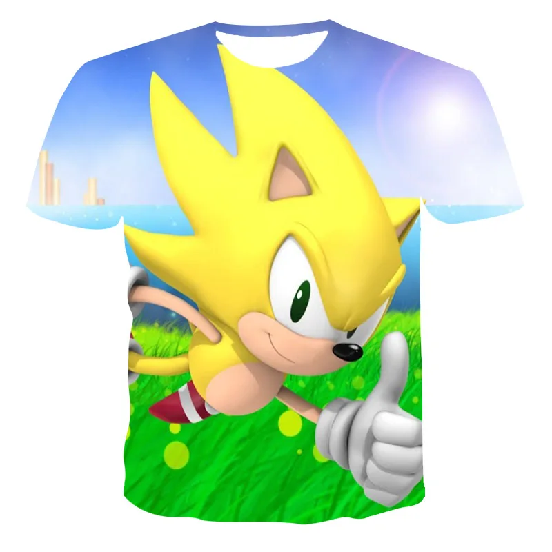 Short-sleeved Loose Round Neck T-shirt 3d Color Printing Anime Pattern Personality Male/female Suitable Plus Size T-shirt
Short-sleeved Loose Round Neck T-shirt 3d Color Printing Anime Pattern Personality Male/female Suitable Plus Size T-shirt