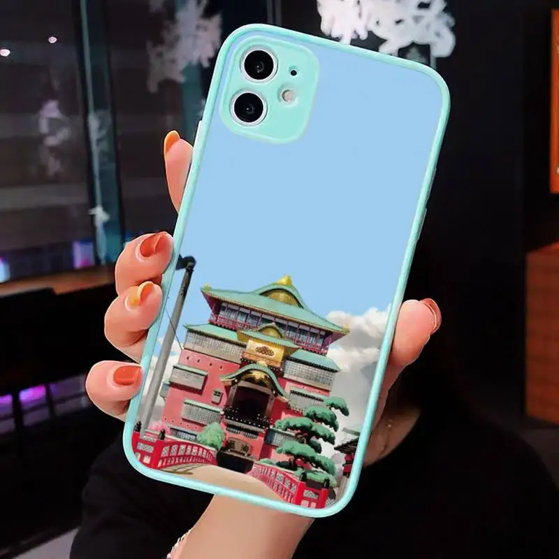 Spirited Away Totoro Ghibli Miyazaki Anime Phone Cases Matte Transparent for iPhone 7 8 11 12 s mini pro X XS XR MAX Plus cover 
Spirited Away Totoro Ghibli Miyazaki Anime Phone Cases Matte Transparent for iPhone 7 8 11 12 s mini pro X XS XR MAX Plus cover