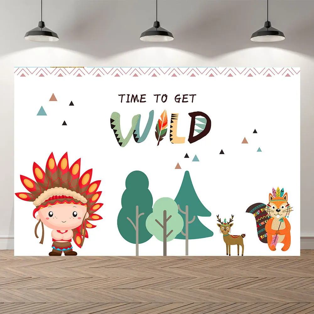 Seekpro Photography Background wild woods animals Happy birthday party baby shower Backdrop Photo Background Photocall
Seekpro Photography Background wild woods animals Happy birthday party baby shower Backdrop Photo Background Photocall