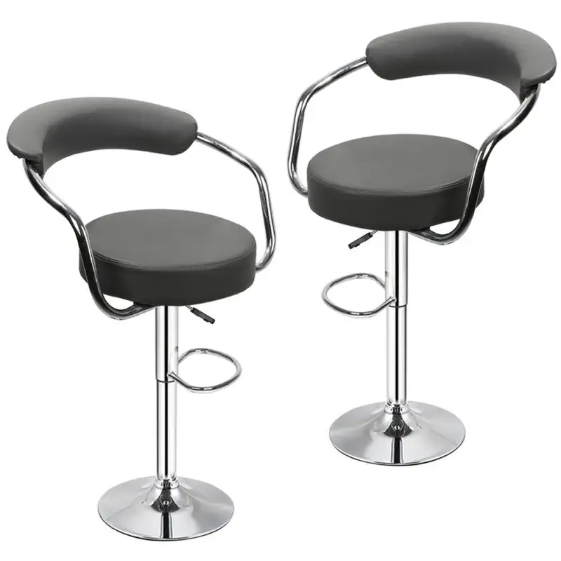 2pcs/set Bar Chairs Bar Commercial Furniture Modern PU Leather Hollow Backrest Chairs Adjustable Gas Lift Bar Stools HWC
2pcs/set Bar Chairs Bar Commercial Furniture Modern PU Leather Hollow Backrest Chairs Adjustable Gas Lift Bar Stools HWC