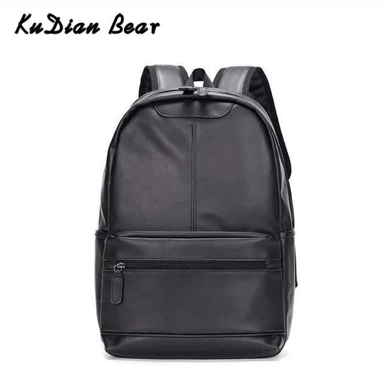KUDIAN BEAR Travel Men Backpack College School Bags PU Leather Black Laptop Bag Men's Casual Back Pack Large Rugzak BIX310 PM49
KUDIAN BEAR Travel Men Backpack College School Bags PU Leather Black Laptop Bag Men's Casual Back Pack Large Rugzak BIX310 PM49