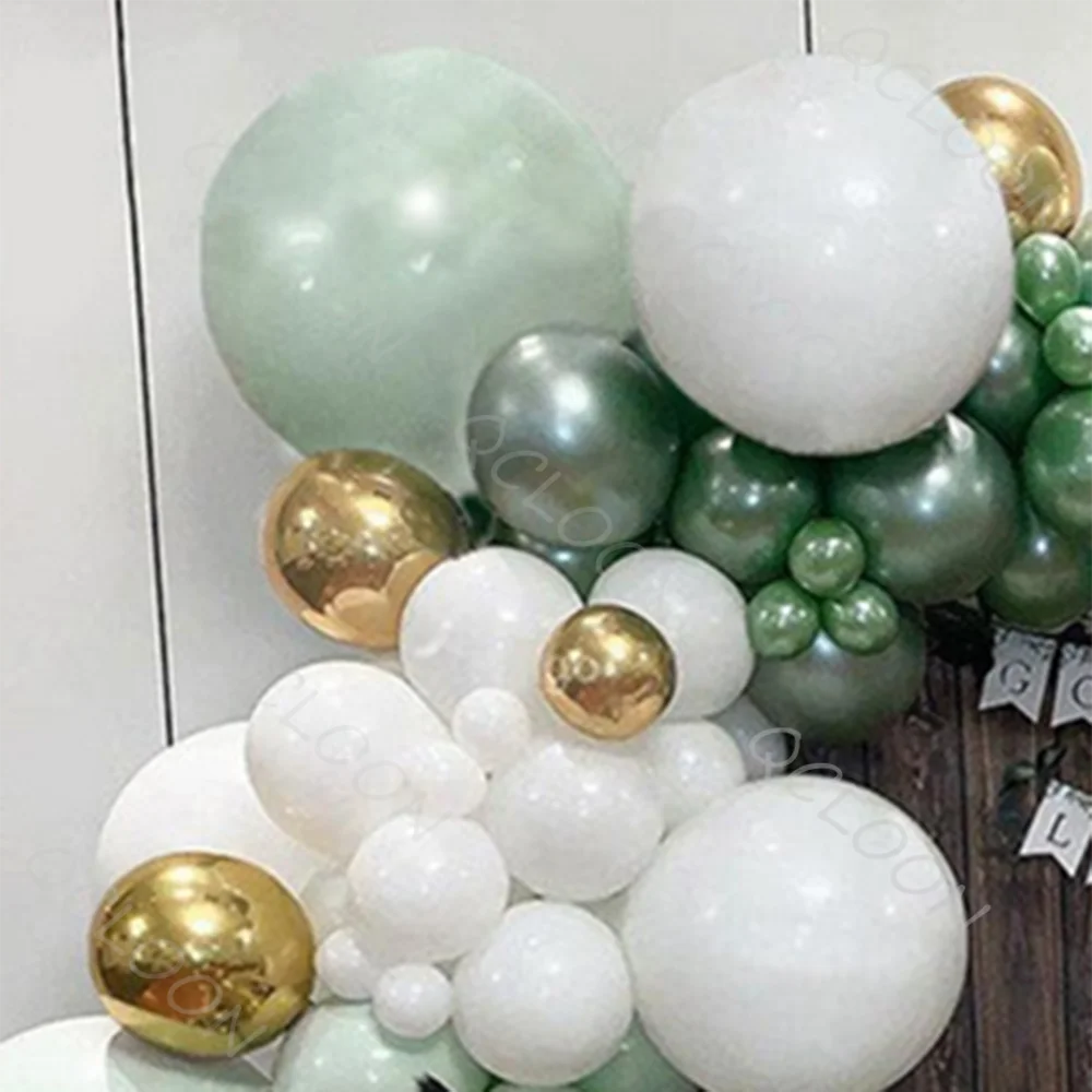 107pcs Latex Balloons Jungle Party Balloon Chain Macaron Green White Garland Metal Gold Balloon Birthday Party Wedding Decor
107pcs Latex Balloons Jungle Party Balloon Chain Macaron Green White Garland Metal Gold Balloon Birthday Party Wedding Decor