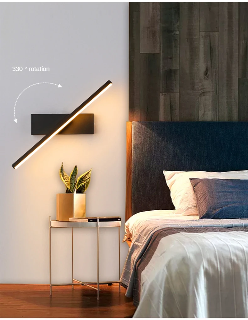 Revolve LED Wall Light bedroom Bedside Lamp nordic modern mounted LED Emergency Aluminum decoration murale chambre
Revolve LED Wall Light bedroom Bedside Lamp nordic modern mounted LED Emergency Aluminum decoration murale chambre