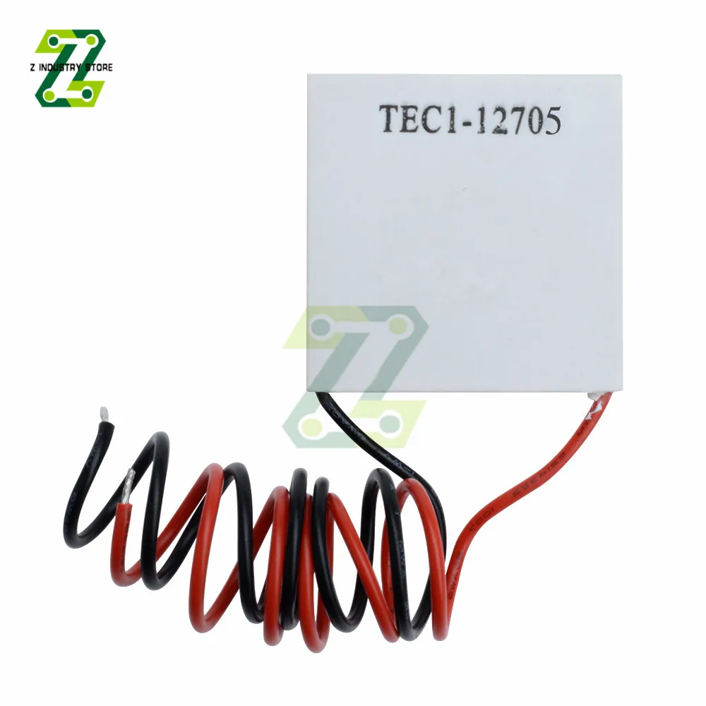 TEC1-12705 TEC Thermoelectric Cooler 40X40MM Heat Sink Thermoelectric Cooler Refrigeration
TEC1-12705 TEC Thermoelectric Cooler 40X40MM Heat Sink Thermoelectric Cooler Refrigeration