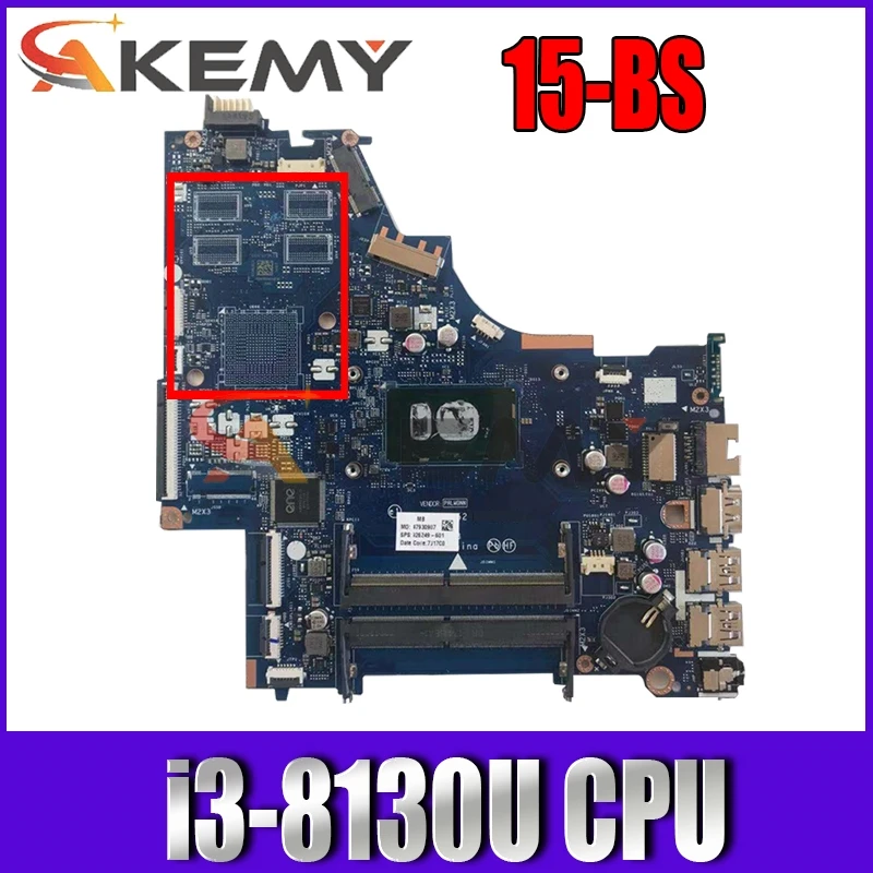 Высокое качество оригинал для HP 15-BS серии Материнская плата ноутбука DKL50 LA-E802P с I3-8130U Процессор DDR4 100% тестирование Быстрая доставка
Высокое качество оригинал для HP 15-BS серии Материнская плата ноутбука DKL50 LA-E802P с I3-8130U Процессор DDR4 100% тестирование Быстрая доставка