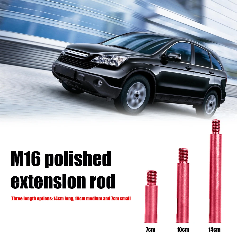 7cm/2.76in 10cm/3.94in 14cm/5.51in M16 Aluminum Rotary Polisher Extension Shaft Set for Car Care Detailing Polishing Blue/Red
7cm/2.76in 10cm/3.94in 14cm/5.51in M16 Aluminum Rotary Polisher Extension Shaft Set for Car Care Detailing Polishing Blue/Red