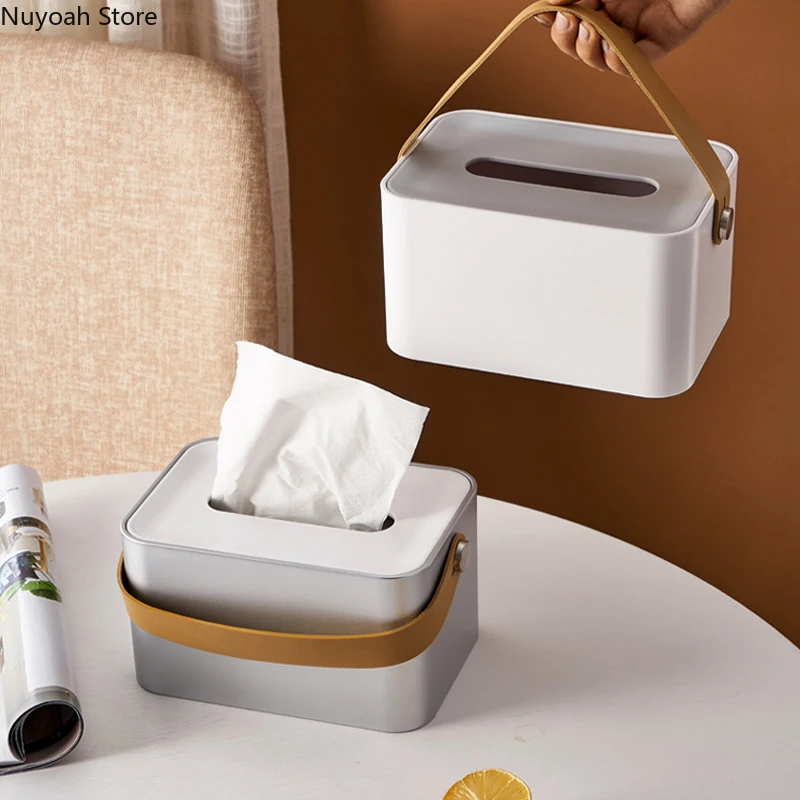 Tissue Box Portable Nordic Personality Living Room Restaurant Coffee Table Pumping Paper Box Creative Home Storage Decoration
Tissue Box Portable Nordic Personality Living Room Restaurant Coffee Table Pumping Paper Box Creative Home Storage Decoration
