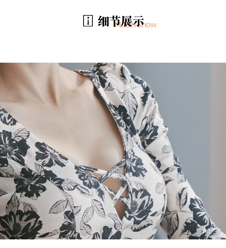 2020 Korea V-Neck 3/4 Flare Sleeve Flower Print Midi Vestidos Slim Pencil Bodycon Sexy Women's Party Dresses
2020 Korea V-Neck 3/4 Flare Sleeve Flower Print Midi Vestidos Slim Pencil Bodycon Sexy Women's Party Dresses