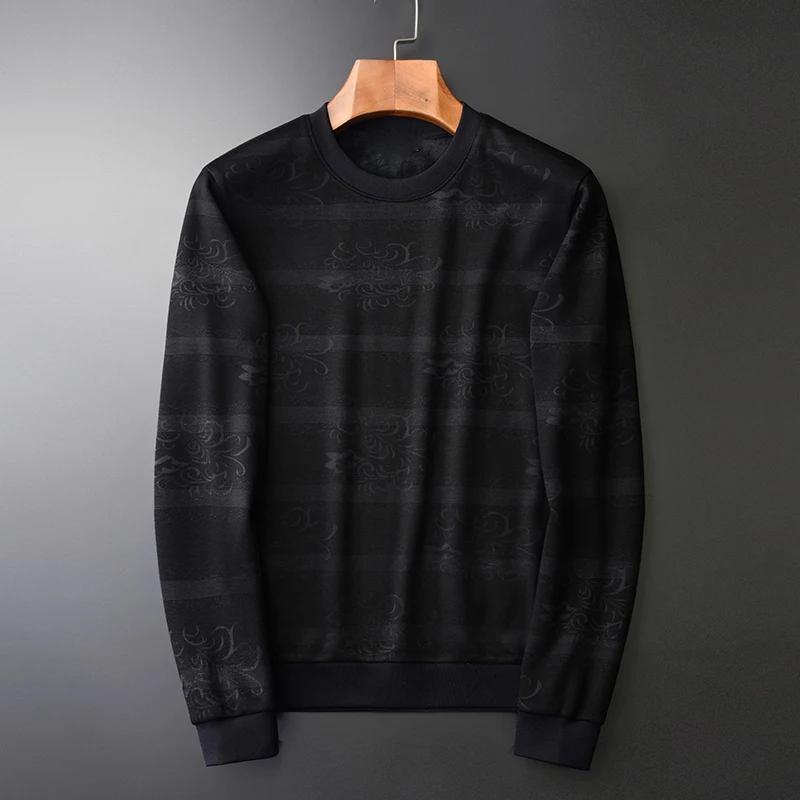 Minglu All Printed Sweatshirt Men Luxury Inner Velvet Round Collar Black Thick Sweatshirt Male Plus Size 4xl Slim Mens Hoodies
Minglu All Printed Sweatshirt Men Luxury Inner Velvet Round Collar Black Thick Sweatshirt Male Plus Size 4xl Slim Mens Hoodies