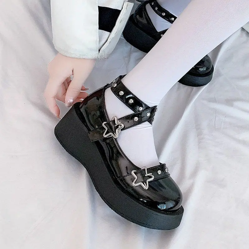 Lolita Shoes Women Japanese JK uniform Style Vintage Soft Sister Girls High Heels Platform Mary Jane Shoes College Students Shoe
Lolita Shoes Women Japanese JK uniform Style Vintage Soft Sister Girls High Heels Platform Mary Jane Shoes College Students Shoe