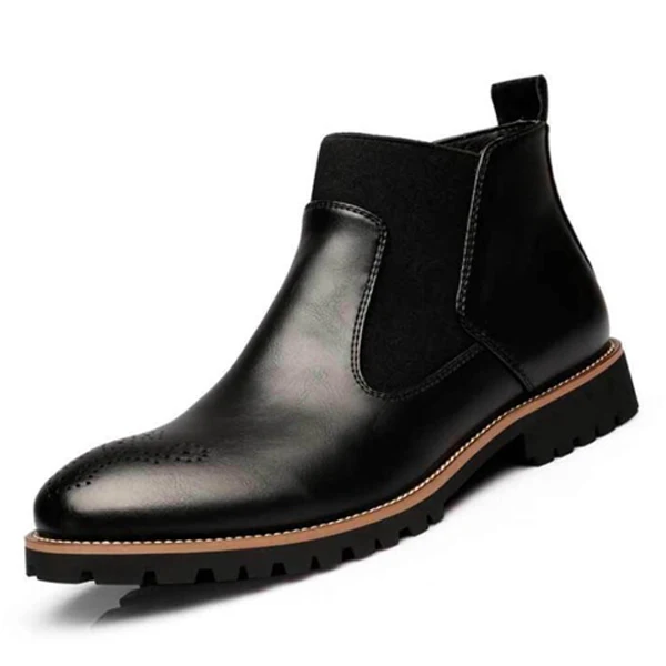 New Men's Chelsea Boots Ankle Boots Big Size Black/Brown/Wine Red British Style Man Boots Soft Leather Boots For Men
New Men's Chelsea Boots Ankle Boots Big Size Black/Brown/Wine Red British Style Man Boots Soft Leather Boots For Men