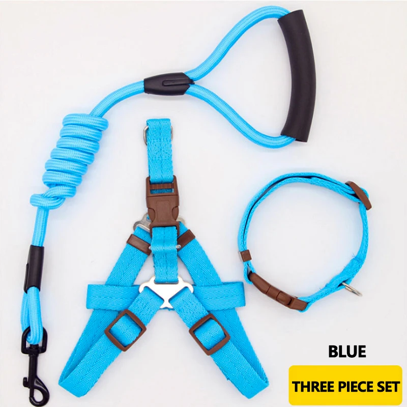 Pet set dog leash Nylon Pet Leash for dog & cat Running or Training Collar and Harness Correa de perro поводок
Pet set dog leash Nylon Pet Leash for dog & cat Running or Training Collar and Harness Correa de perro поводок