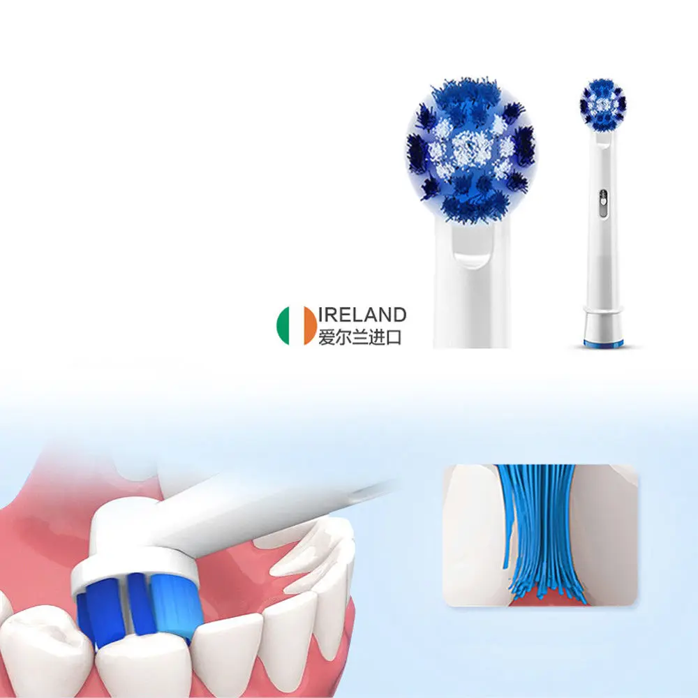 EB25 EB50 Dual Clean Replacement Brush Head For Oral B D12 D16 D100 P2000 P4000 Cross Action Floss Action Electric Toothbrush
EB25 EB50 Dual Clean Replacement Brush Head For Oral B D12 D16 D100 P2000 P4000 Cross Action Floss Action Electric Toothbrush