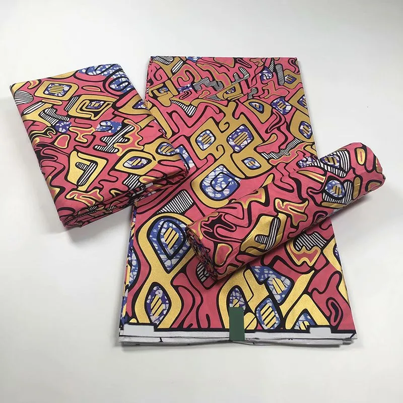 New Fashion Anakra 100% Cotton African Wax Fabric Gold Print Nigerian Ghana Kitenge Dashiki Real Wax Fabric 6 Yards/lot VL-05
New Fashion Anakra 100% Cotton African Wax Fabric Gold Print Nigerian Ghana Kitenge Dashiki Real Wax Fabric 6 Yards/lot VL-05