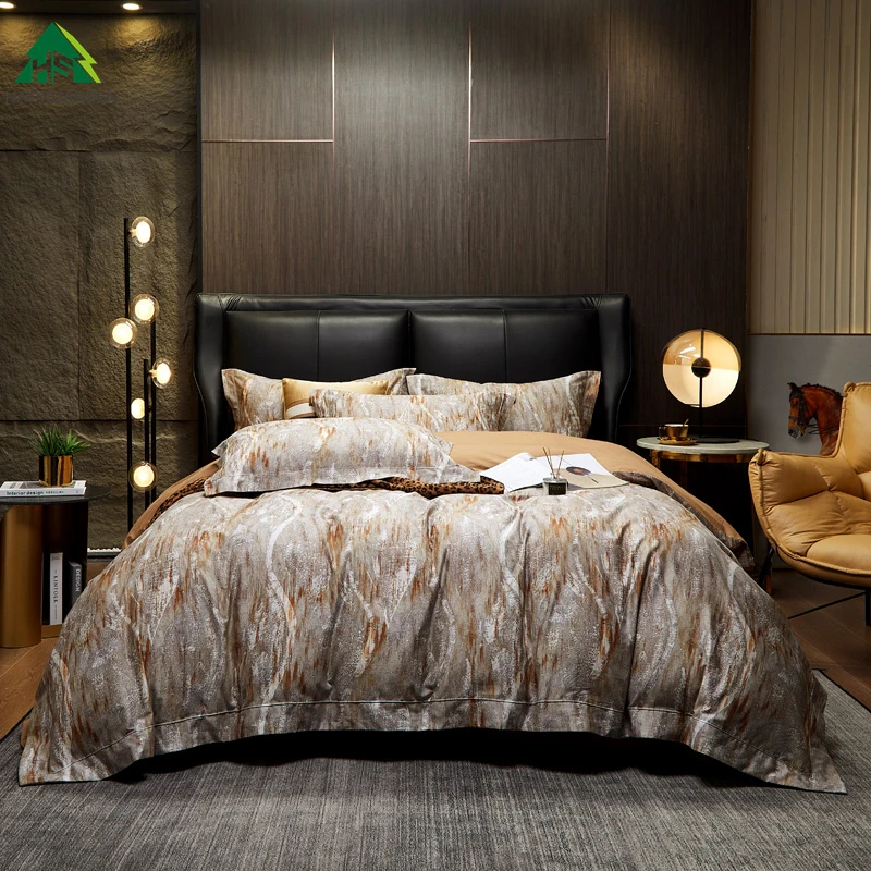 Golden Autumn Design Long-Staple Cotton Sanding Bedding Sets Thickening Duvet Cover Pillowcase Bed Sheet Bed linen 3.9kg/4.2kg 
Golden Autumn Design Long-Staple Cotton Sanding Bedding Sets Thickening Duvet Cover Pillowcase Bed Sheet Bed linen 3.9kg/4.2kg