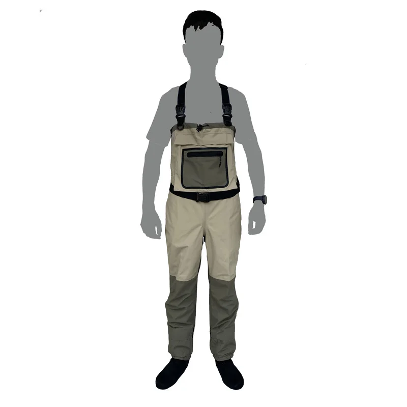 Waterproof and breathable fly fishing tackle waders neoprene foot for men raft hunting Quick-dry
Waterproof and breathable fly fishing tackle waders neoprene foot for men raft hunting Quick-dry
