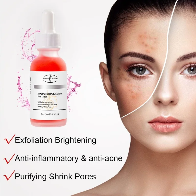 Salicylic Acid Essence Facial Brightening Pore, Fine Moisturizing, Whitening, Acne and Freckle Facial Skin Care Solution
Salicylic Acid Essence Facial Brightening Pore, Fine Moisturizing, Whitening, Acne and Freckle Facial Skin Care Solution