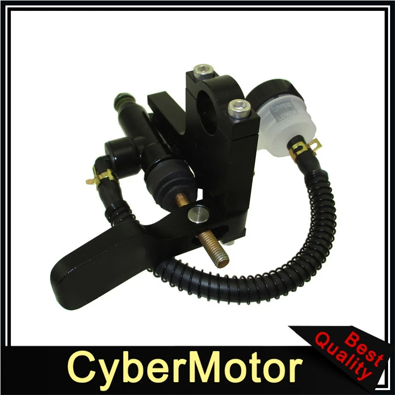 7/8" Hydraulic Thumb Rear Brake Cylinder Pump For Motorcycle Pit Dirt Bike 
7/8" Hydraulic Thumb Rear Brake Cylinder Pump For Motorcycle Pit Dirt Bike