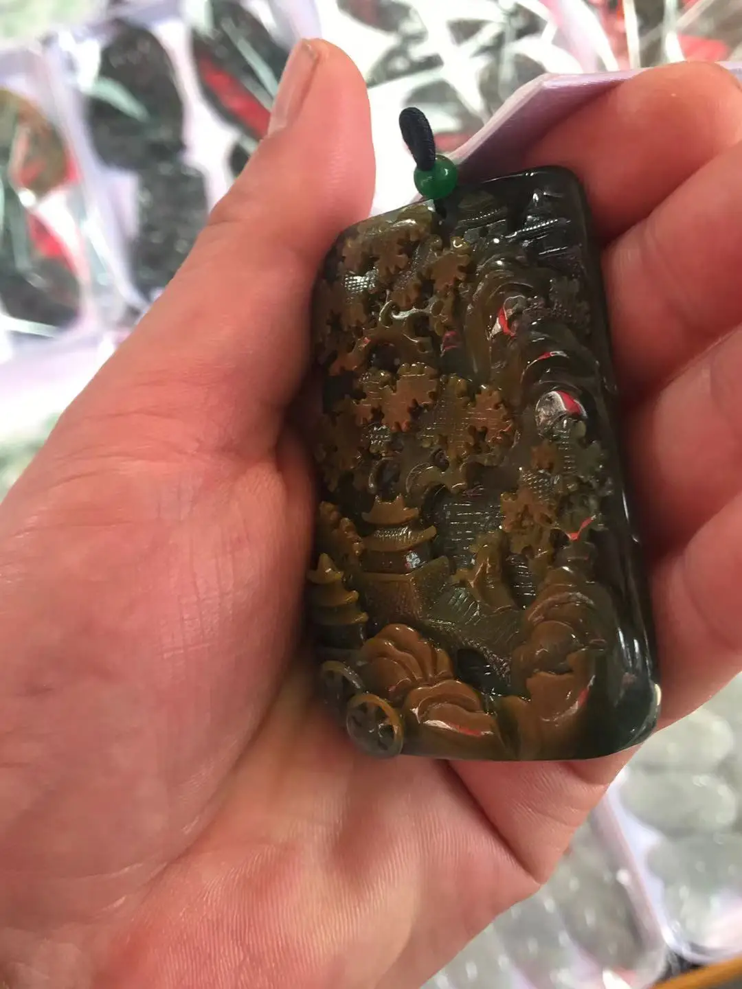 Natural 7A Myanmar jade Handcarved jade lucky green blue jade pendant jade necklace men pendants jewelry jade necklaces
Natural 7A Myanmar jade Handcarved jade lucky green blue jade pendant jade necklace men pendants jewelry jade necklaces