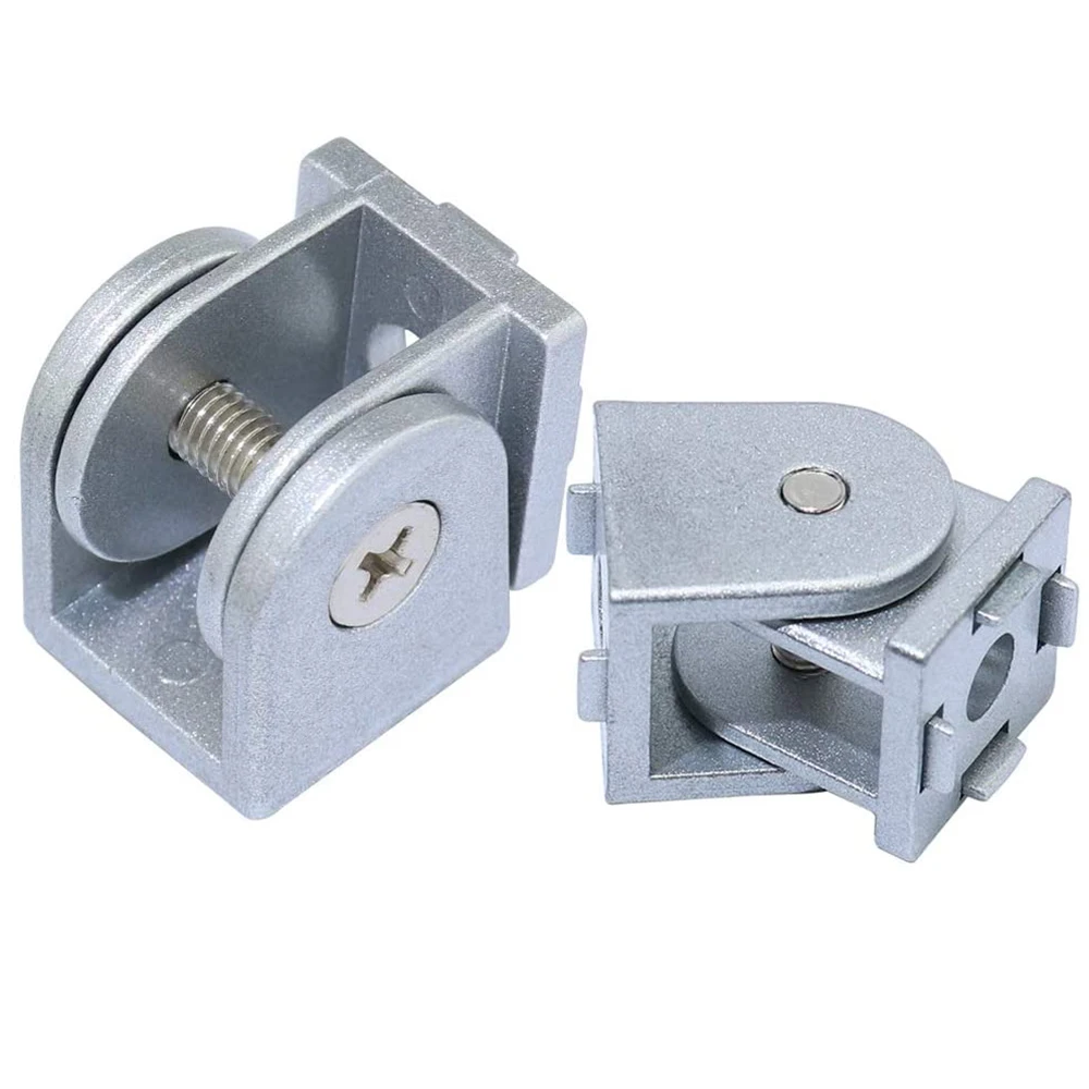 2pcs 1pcs Zinc Alloy Flexible Pivot Joint Connector for Aluminum Extrusion Profile 2020 3030 4040 Series Slot 6/8mm
2pcs 1pcs Zinc Alloy Flexible Pivot Joint Connector for Aluminum Extrusion Profile 2020 3030 4040 Series Slot 6/8mm