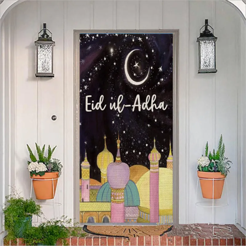 2022 Muslim Eid Mubarak Ramadan Festival Party Curtain Banner Muslim Mubarak Ramadan Festival Door Cloth Patch Home Decoration
2022 Muslim Eid Mubarak Ramadan Festival Party Curtain Banner Muslim Mubarak Ramadan Festival Door Cloth Patch Home Decoration