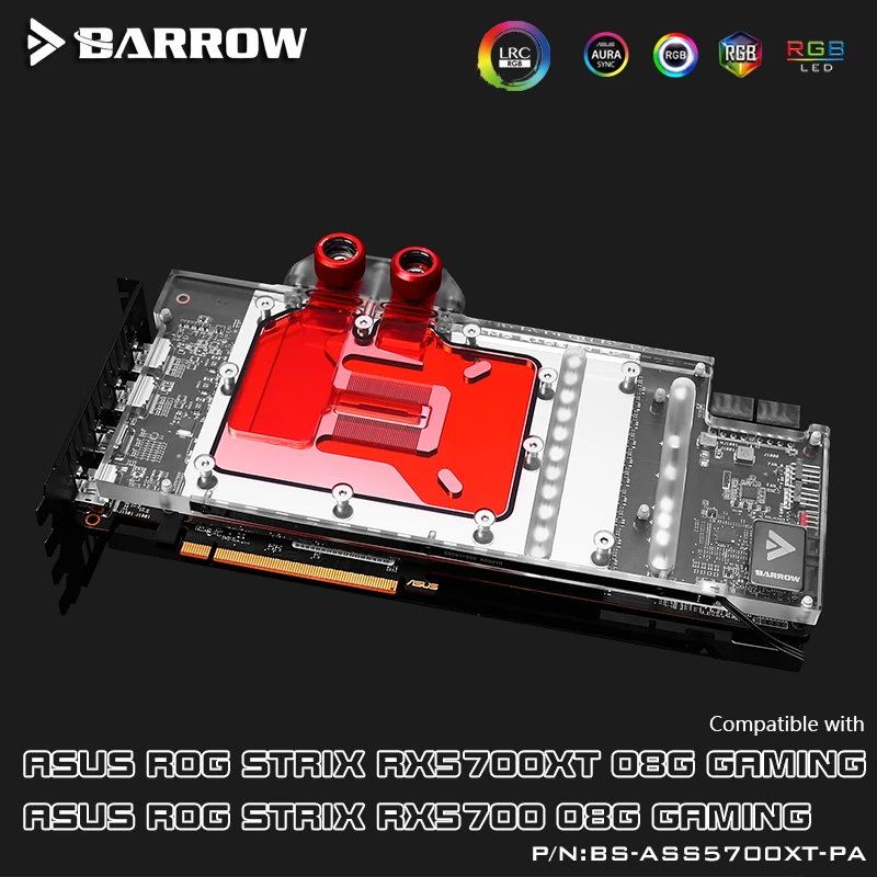 Курган полное покрытие GPU водоблок для ASUS ROG STRIX RX5700XT Аврора материнская плата 5V SYNC AURA BS-ASS5700XT-PA
Курган полное покрытие GPU водоблок для ASUS ROG STRIX RX5700XT Аврора материнская плата 5V SYNC AURA BS-ASS5700XT-PA