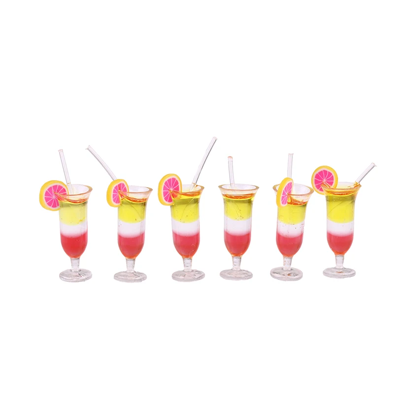 6Pcs 1:12 Dollhouse Miniature Drink Juice Cups Dolls Kitchen Food Accessories Simulation Kitchen Toys
6Pcs 1:12 Dollhouse Miniature Drink Juice Cups Dolls Kitchen Food Accessories Simulation Kitchen Toys