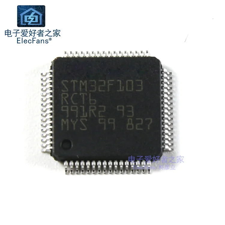 Импортированный из новой архитектуры микроконтроллера STM32F103RCT6 ARM (М3 патч LQFP - 64
Импортированный из новой архитектуры микроконтроллера STM32F103RCT6 ARM (М3 патч LQFP - 64