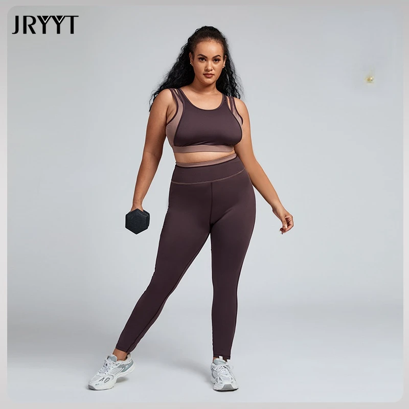 JRYYT влагоотводящий фитнес-костюм женские бюстгальтеры и леггинсы для спортзала комплект из 2 предметов женский 2022 летний облегающий спорти... 
JRYYT влагоотводящий фитнес-костюм женские бюстгальтеры и леггинсы для спортзала комплект из 2 предметов женский 2022 летний облегающий спорти...