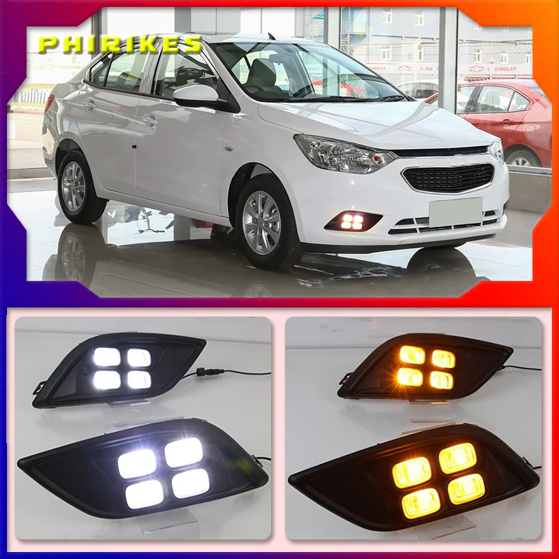 2pcs For Chevrolet Sail 2014 2015 2016 2017 DRL White Turn Signal Light Yellow Blue Fog Lamp Car LED Daytime Running Light
2pcs For Chevrolet Sail 2014 2015 2016 2017 DRL White Turn Signal Light Yellow Blue Fog Lamp Car LED Daytime Running Light